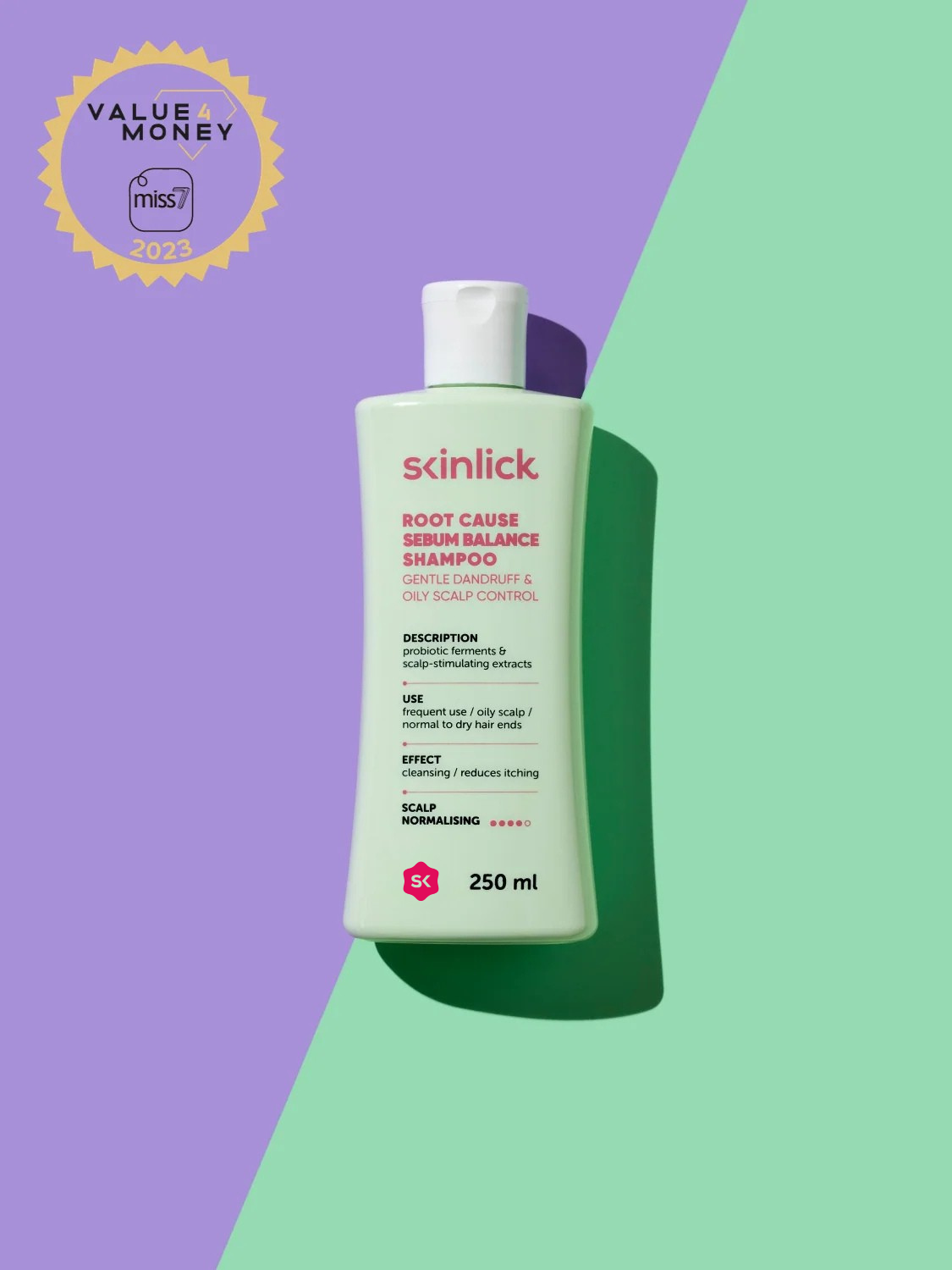 Skinlick Root Cause Sebum Balance Shampoo