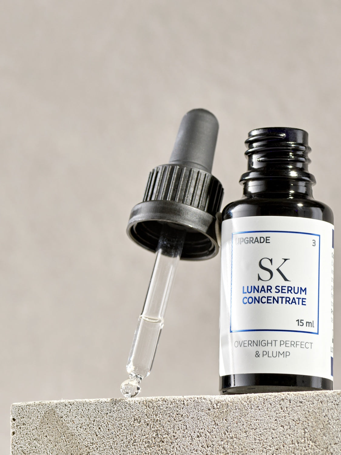 Skintegra Lunar serum concentrate s peptidima i probiotičkim fermentima u bočici