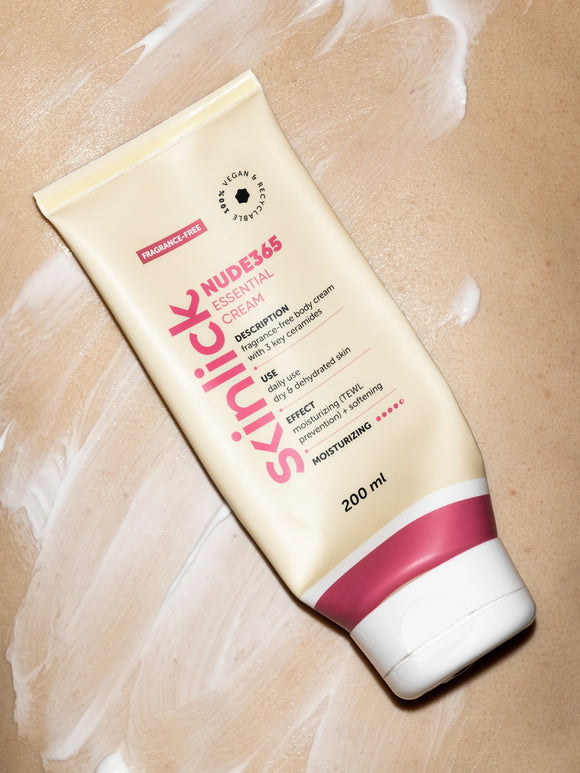 Skinlick Nude365 Fragrance-free body cream for dry and dehydrated skin