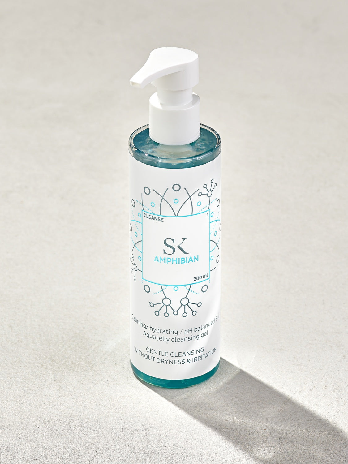 Skintegra Amphibian nježan pH optimiziran gel za čišćenje lica za osjetljivu i dehidriranu kožu u bočici